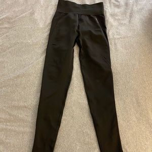 All Black Gymshark Seamless Leggings